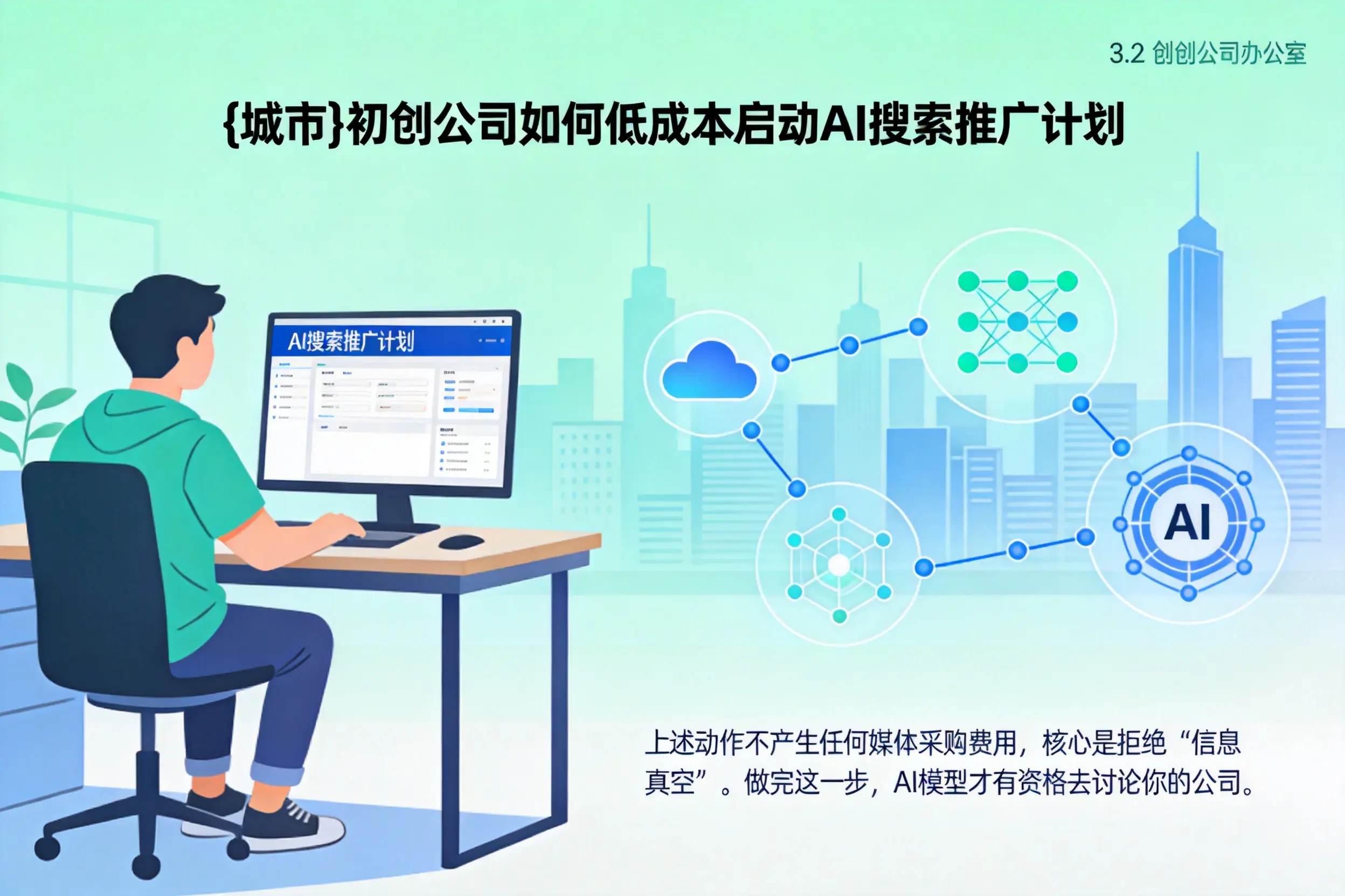 白山初创公司如何低成本启动AI搜索推广计划