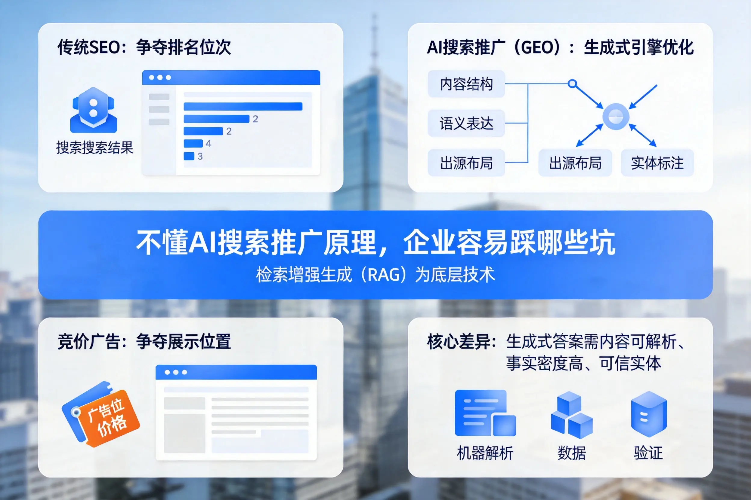 不懂AI搜索推广原理，白山企业容易踩哪些坑