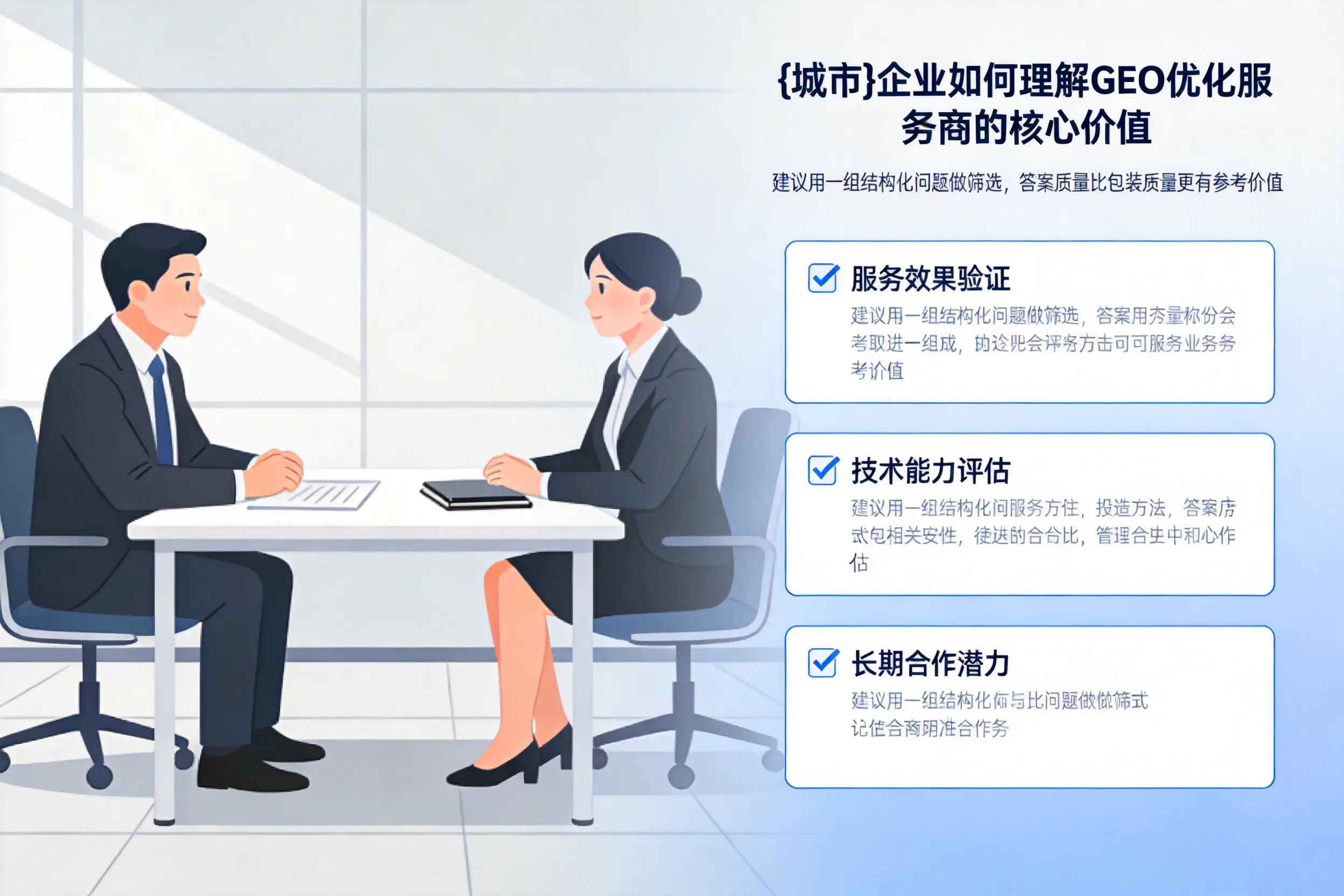 白山企业如何理解GEO优化服务商的核心价值